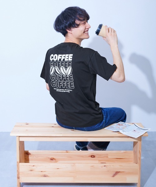 devirock(デビロック)の「【ひやシャリ】接触冷感 デビラボ 大人 プリント半袖Tシャツ(Tシャツ/カットソー・レディース・ブルー系1/ピンク系1/ホワイト系1/ライラック系1/ホワイト系2/ブラック系1/グリーン系1/ブラック系2/ライトグレー系1/ホワイト系3・M/L/LL)」の22枚目の写真
