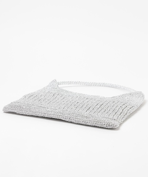 Elura（エルーラ）の「【cashe cashe(カシュカシュ)】メタリックコード編みトート/646444（トートバッグ・レディース・ゴールド/シルバー/グリーン・FREE）」の15枚目の写真