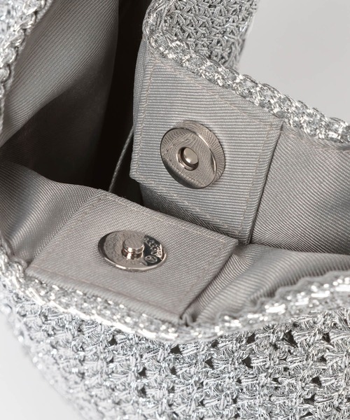 Elura（エルーラ）の「【cashe cashe(カシュカシュ)】メタリックコード編みトート/646444（トートバッグ・レディース・ゴールド/シルバー/グリーン・FREE）」の18枚目の写真