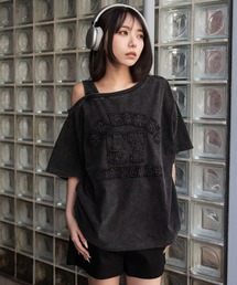 WEGO/【26春夏新作】タンクレイヤードワンショルビッグT