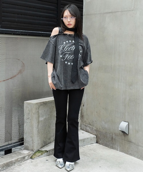 WEGO(ウィゴー)の「WEGO/【26春夏新作】タンクレイヤードワンショルビッグT(Tシャツ/カットソー・レディース・ホワイト/杢グレー/スミクロ/ホワイト系その他/その他2/その他3/その他1/その他4/その他5/その他7/その他6・FREE)」の18枚目の写真