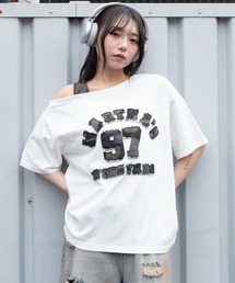 WEGO/【26春夏新作】タンクレイヤードワンショルビッグT