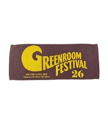 GREENROOM（グリーンルーム）の「GREENROOM FESTIVAL 26 OFFICIAL LOGO TOWEL（タオル）」