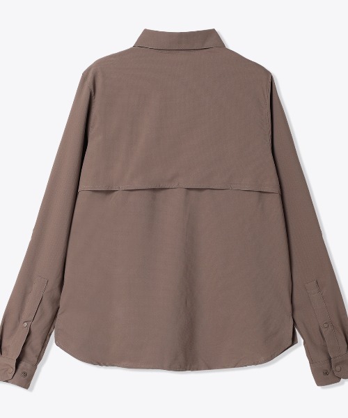 Columbia(コロンビア)の「コロンビア シルバーリッジユーティリティIIロングスリーブシャツ(シャツ/ブラウス・レディース・ブラウン/ブラウン系その他・M/XL/S/L)」の5枚目の写真