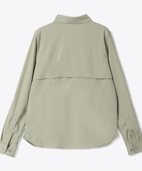 Columbia(コロンビア)の「コロンビア シルバーリッジユーティリティIIロングスリーブシャツ(シャツ/ブラウス・レディース・ブラウン/ブラウン系その他・M/XL/S/L)」の3枚目の写真