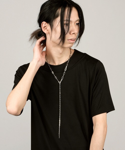 NO ID.(ノーアイディ)の「【NO ID.】3-Way Crescendo Necklace / 3ウェイ クレッシェンド ネックレス(ネックレス・メンズ・シルバー・ONE SIZE)」の18枚目の写真