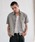 Regen Glanz�i���[�Q���O�����c�j�́ucropped box fit cheak shirt/ �N���b�v�h�{�b�N�X�t�B�b�g�`�F�b�N�V���c�i�V���c/�u���E�X�j�v�b���C�g�z���C�g