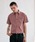 Regen Glanz�i���[�Q���O�����c�j�́ucropped box fit cheak shirt/ �N���b�v�h�{�b�N�X�t�B�b�g�`�F�b�N�V���c�i�V���c/�u���E�X�j�v�b���b�h