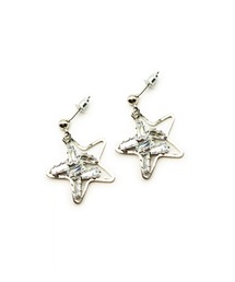 CARROLL キャロル ドロップスターカットガラスデザインピアス