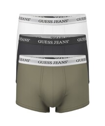 Guess（ゲス）の「【GUESS / ゲス】GJ3PACK TRUNK ボクサーパンツ / ボクサーブリーフ / 3枚セット（ボクサーパンツ）」
