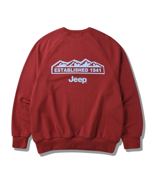 JEEP(ジープ)の「M-Logo スウェット (JP5TSU841RD)(スウェット・レディース・その他・MEDIUM/SMALL/LARGE/X-LARGE)」の3枚目の写真