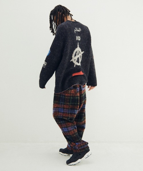 STOF（ストフ）の「Alternative Knit Sweater（ニット/セーター・メンズ・ブラック/ホワイト・FREE）」の6枚目の写真