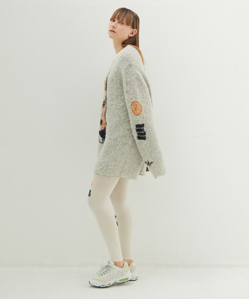 STOF（ストフ）の「Alternative Knit Sweater（ニット/セーター・メンズ・ブラック/ホワイト・FREE）」の9枚目の写真