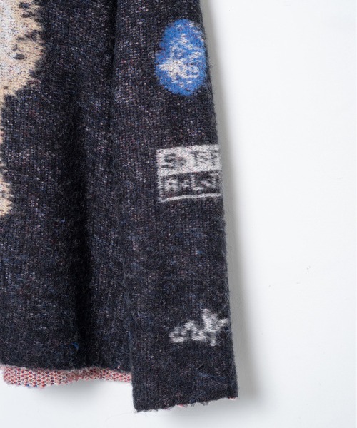 STOF（ストフ）の「Alternative Knit Sweater（ニット/セーター・メンズ・ブラック/ホワイト・FREE）」の14枚目の写真