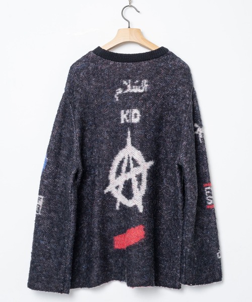 STOF（ストフ）の「Alternative Knit Sweater（ニット/セーター・メンズ・ブラック/ホワイト・FREE）」の12枚目の写真