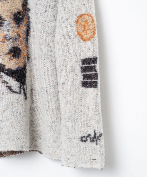 STOF（ストフ）の「Alternative Knit Sweater（ニット/セーター・メンズ・ブラック/ホワイト・FREE）」の20枚目の写真