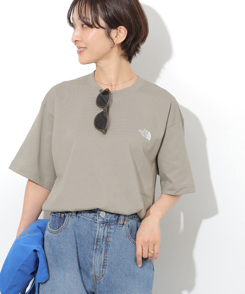 THE NORTH FACE(ザノースフェイス)の「《WEB限定》【THE NORTH FACE/ ザノースフェイス】S/S FD Globe Grid Cotton:Tシャツ(Tシャツ/カットソー・レディース・ブラック/チャコールグレー/ネイビー/ホワイト・MEDIUM)」の4枚目の写真