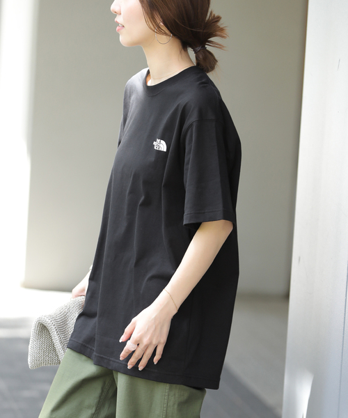 THE NORTH FACE(ザノースフェイス)の「《WEB限定》【THE NORTH FACE/ ザノースフェイス】S/S FD Globe Grid Cotton:Tシャツ(Tシャツ/カットソー・レディース・ブラック/チャコールグレー/ネイビー/ホワイト・MEDIUM)」の9枚目の写真