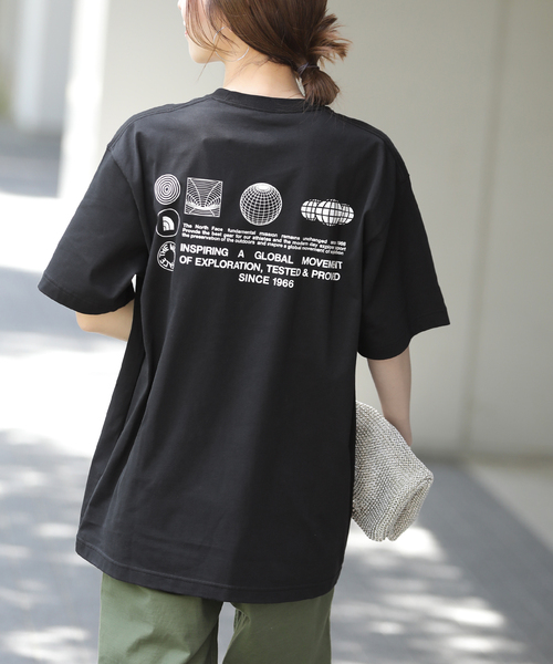 THE NORTH FACE(ザノースフェイス)の「《WEB限定》【THE NORTH FACE/ ザノースフェイス】S/S FD Globe Grid Cotton:Tシャツ(Tシャツ/カットソー・レディース・ブラック/チャコールグレー/ネイビー/ホワイト・MEDIUM)」の12枚目の写真