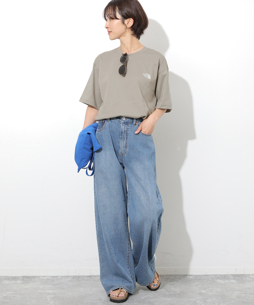 THE NORTH FACE(ザノースフェイス)の「《WEB限定》【THE NORTH FACE/ ザノースフェイス】S/S FD Globe Grid Cotton:Tシャツ(Tシャツ/カットソー・レディース・ブラック/チャコールグレー/ネイビー/ホワイト・MEDIUM)」の14枚目の写真