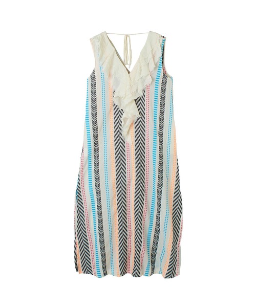 DEVOTION(デボーション)の「(Devotion Twins)STRIPE DRESS(ワンピース・レディース・ブルー・S)」の2枚目の写真