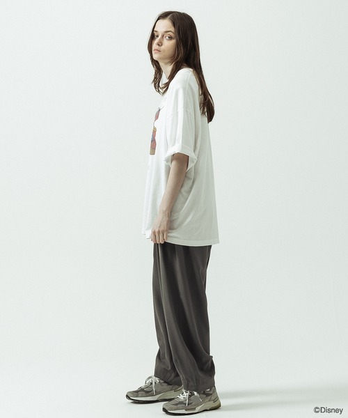 SLICK（スリック）の「【SLICK/スリック】SLICK / FANTASIA Print T-shirt 01/ファンタジア/パウダー加工プリントTシャツ/オーバーサイズ シルエット/ ビンテージ / ディズニー（Tシャツ/カットソー・メンズ・ブラック/ホワイト・2/1/3）」の19枚目の写真