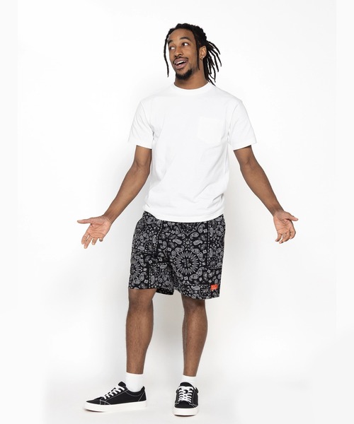 COOKMAN(クックマン)の「Cookman クックマン シェフ ショートパンツ ハーフパンツ イージーパンツ Light Paisley Black(その他パンツ・メンズ・ブラック・LARGE/MEDIUM)」の7枚目の写真
