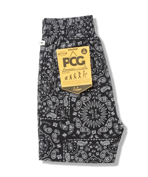 COOKMAN(クックマン)の「Cookman クックマン シェフ ショートパンツ ハーフパンツ イージーパンツ Light Paisley Black(その他パンツ・メンズ・ブラック・LARGE/MEDIUM)」の4枚目の写真