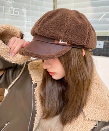 tunee（チュニー）の「レディース フリース 帽子 ベレー帽(BDS)（ハンチング/ベレー帽）」