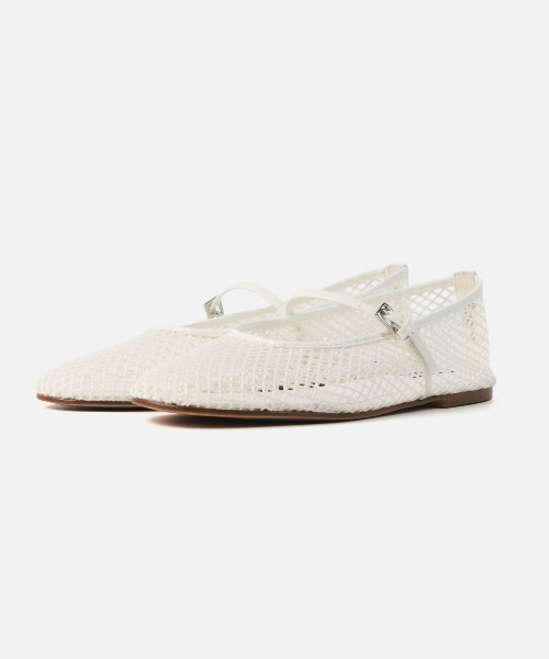 STEVE MADDEN(スティーブマデン)の「シアーメリージェーン/S.MADDEN MAGS-XS(パンプス・レディース・ブラック/ホワイト・23.5-24/23.5cm/23.0cm/22.5cm/24.5cm/24.0cm)」の9枚目の写真