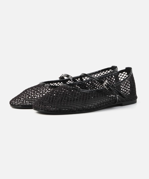 STEVE MADDEN(スティーブマデン)の「シアーメリージェーン/S.MADDEN MAGS-XS(パンプス・レディース・ブラック/ホワイト・23.5-24/23.5cm/23.0cm/22.5cm/24.5cm/24.0cm)」の14枚目の写真