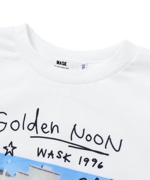 WASK（ワスク）の「【接触冷感】フォトプリントBIGTシャツ（Tシャツ/カットソー・キッズ・ホワイト/ブラック・160cm/150cm/140cm/130cm）」の9枚目の写真