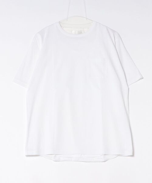 sunny branch(サニーブランチ)の「★Bl★:ポケット付きTシャツ タンクトップアンサンブル(Tシャツ/カットソー・レディース・ホワイト・MEDIUM)」の1枚目の写真