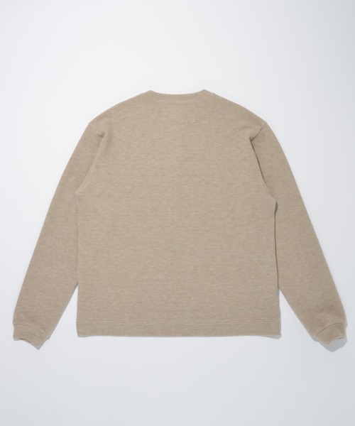 SUPERTHANKS（スーパーサンクス）の「ワッフルヘンリーネックロングスリーブ　Waffle henley neck L/S T-shirt（Tシャツ/カットソー・メンズ・ピンク/ベージュ/ブラック/グレー・L/M/S）」の15枚目の写真