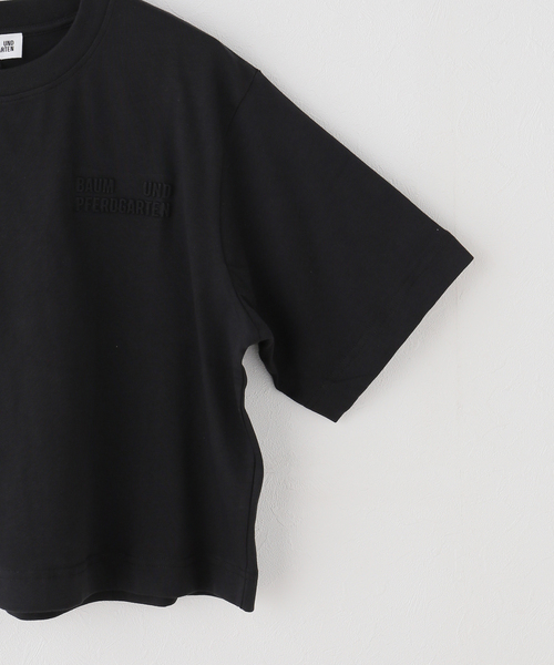 BAUM UND PFERDGARTEN(バウムウンドヘルガーデン)の「BAUM UND PFERDGARTEN バウム ウンド ヘルガーデン JIANA22135(Tシャツ/カットソー・レディース・ブラック・FREE)」の9枚目の写真