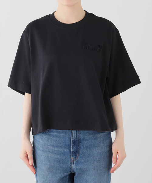 BAUM UND PFERDGARTEN(バウムウンドヘルガーデン)の「BAUM UND PFERDGARTEN バウム ウンド ヘルガーデン JIANA22135(Tシャツ/カットソー・レディース・ブラック・FREE)」の13枚目の写真