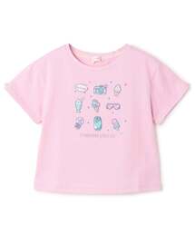 メッシュZIPパーカ ＆肩開きTシャツセット【接触冷感】（Tシャツ