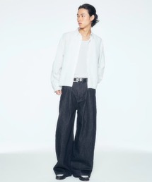 CS（シーエス）の「【CS】two tuck baggy denim / 【シーエス】ツータックバギーデニム（デニムパンツ）」