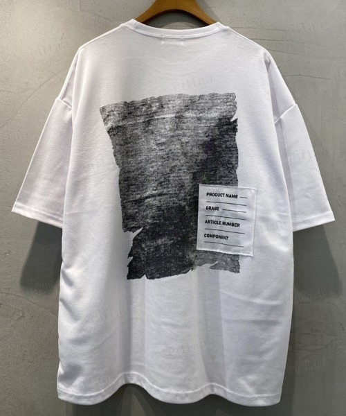 Dalfwin（ダールフィン）の「韓国ファッション VINTAGEバックラベル半袖Tシャツ（Tシャツ/カットソー・レディース・ホワイト/ブラック・FREE）」の14枚目の写真