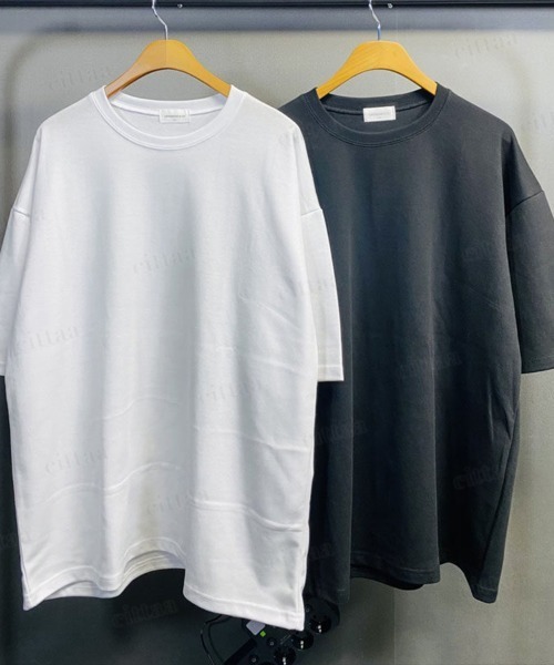 Dalfwin（ダールフィン）の「韓国ファッション VINTAGEバックラベル半袖Tシャツ（Tシャツ/カットソー・レディース・ホワイト/ブラック・FREE）」の4枚目の写真