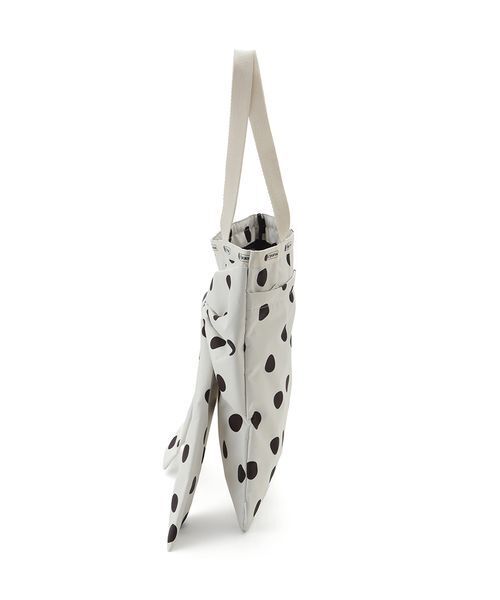LeSportsac（レスポートサック）の「【SNIDEL×LeSportsac】LG BOW EMERALD TOTE（トートバッグ・レディース・ドット/ブラック/ホワイト・F）」の11枚目の写真