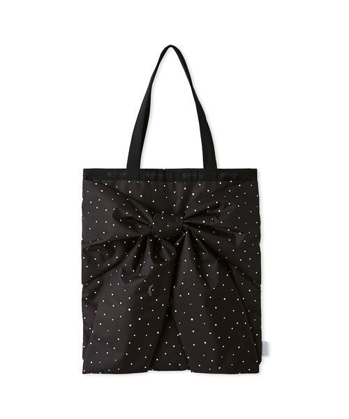 LeSportsac（レスポートサック）の「【SNIDEL×LeSportsac】LG BOW EMERALD TOTE（トートバッグ・レディース・ドット/ブラック/ホワイト・F）」の21枚目の写真
