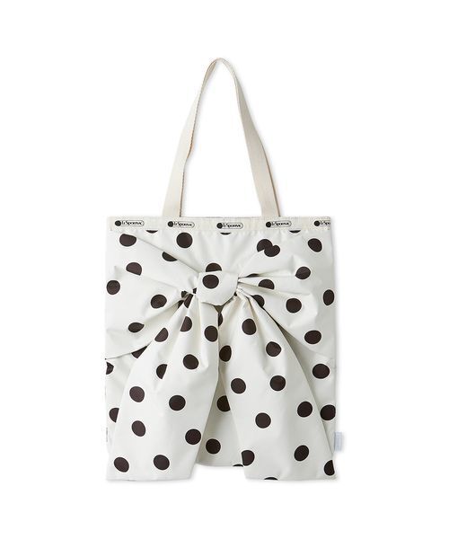 LeSportsac（レスポートサック）の「【SNIDEL×LeSportsac】LG BOW EMERALD TOTE（トートバッグ・レディース・ドット/ブラック/ホワイト・F）」の22枚目の写真