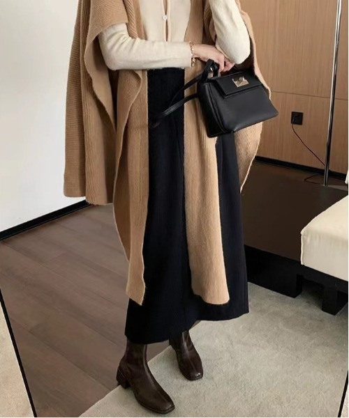 NiiNa(ニーナ)の「【NiiNa】【高品質牛革】スクエアトゥレザーブーツ(ブーツ・レディース・ブラウン・37)」の13枚目の写真