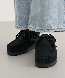 Clarks｜クラークスのモカシン/デッキシューズ（ブラック/黒色系）通販