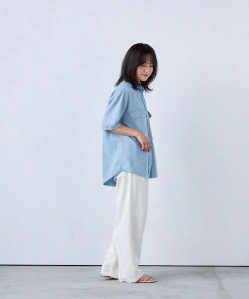 YANUK（ヤヌーク）の「Relax ストレート"LILITH"（デニムパンツ・レディース・ホワイト・L/M/S）」の3枚目の写真