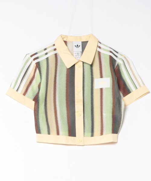 adidas アディダス W CROPPED POLO(HIGH SUMMER) ショートスリーブ