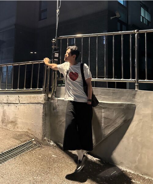 S'EST(エスイーエスティー)の「I Love Logo T-shirts White(Tシャツ/カットソー・メンズ・ホワイト・SMALL/MEDIUM/LARGE)」の3枚目の写真