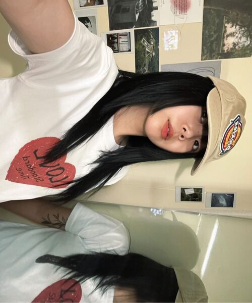 S'EST(エスイーエスティー)の「I Love Logo T-shirts White(Tシャツ/カットソー・メンズ・ホワイト・SMALL/MEDIUM/LARGE)」の4枚目の写真