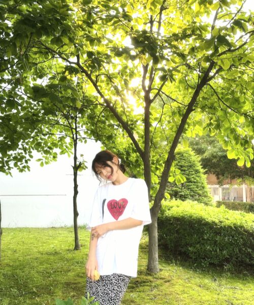 S'EST(エスイーエスティー)の「I Love Logo T-shirts White(Tシャツ/カットソー・メンズ・ホワイト・SMALL/MEDIUM/LARGE)」の6枚目の写真